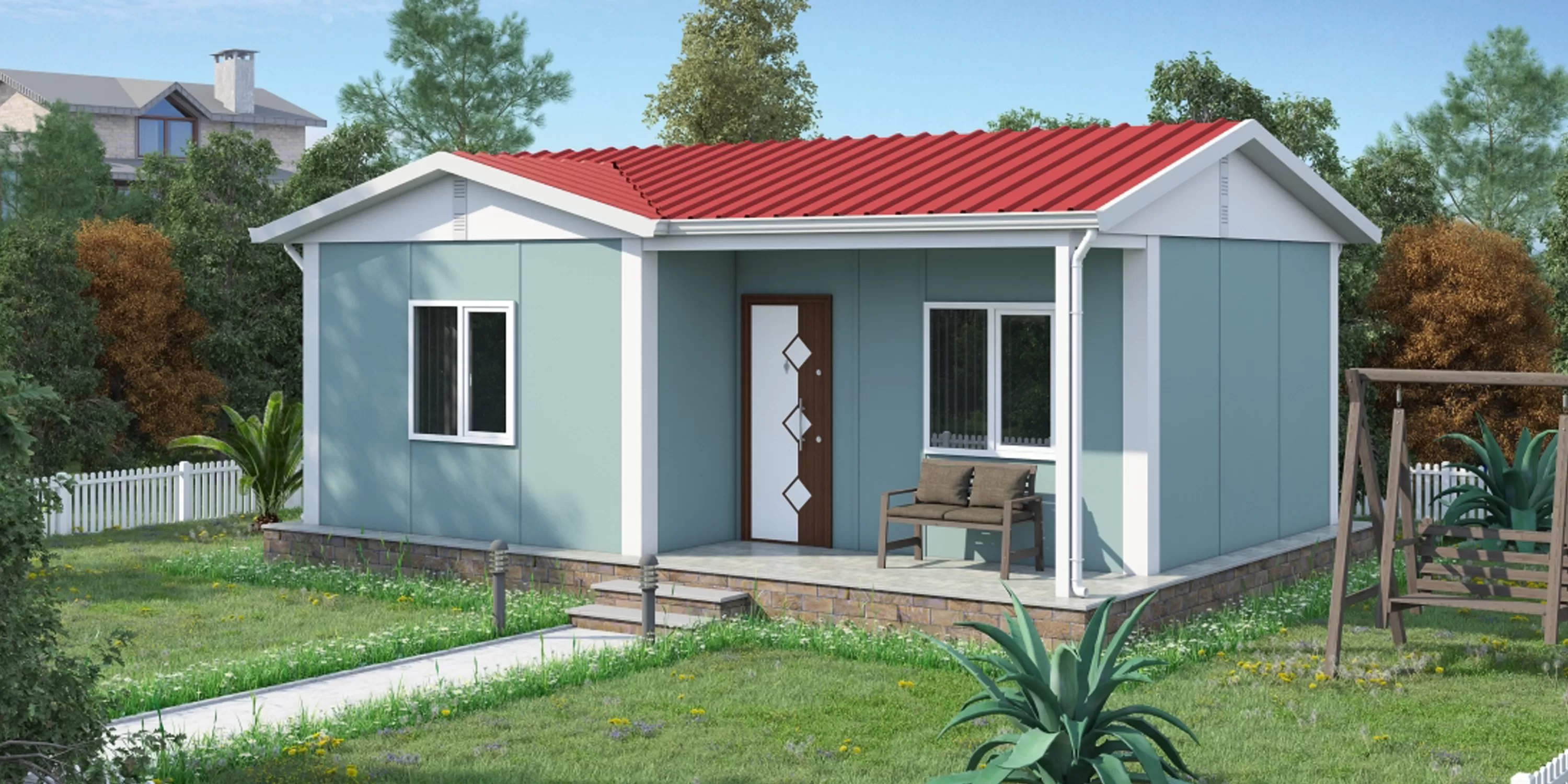 EKONOMİK PREFABRİK EVLER 40 Mt 2