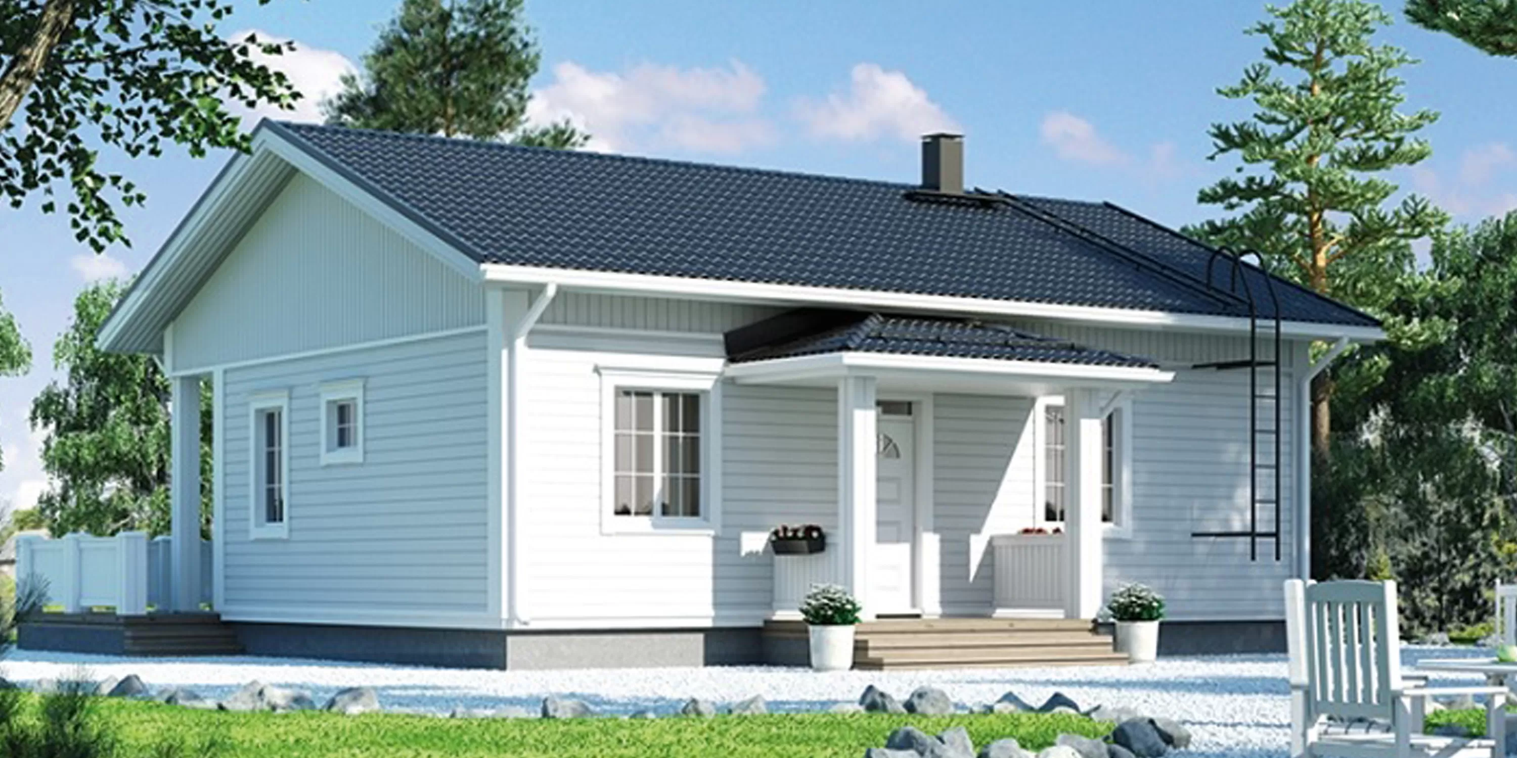 EKONOMİK PREFABRİK EVLER 87 Mt 2