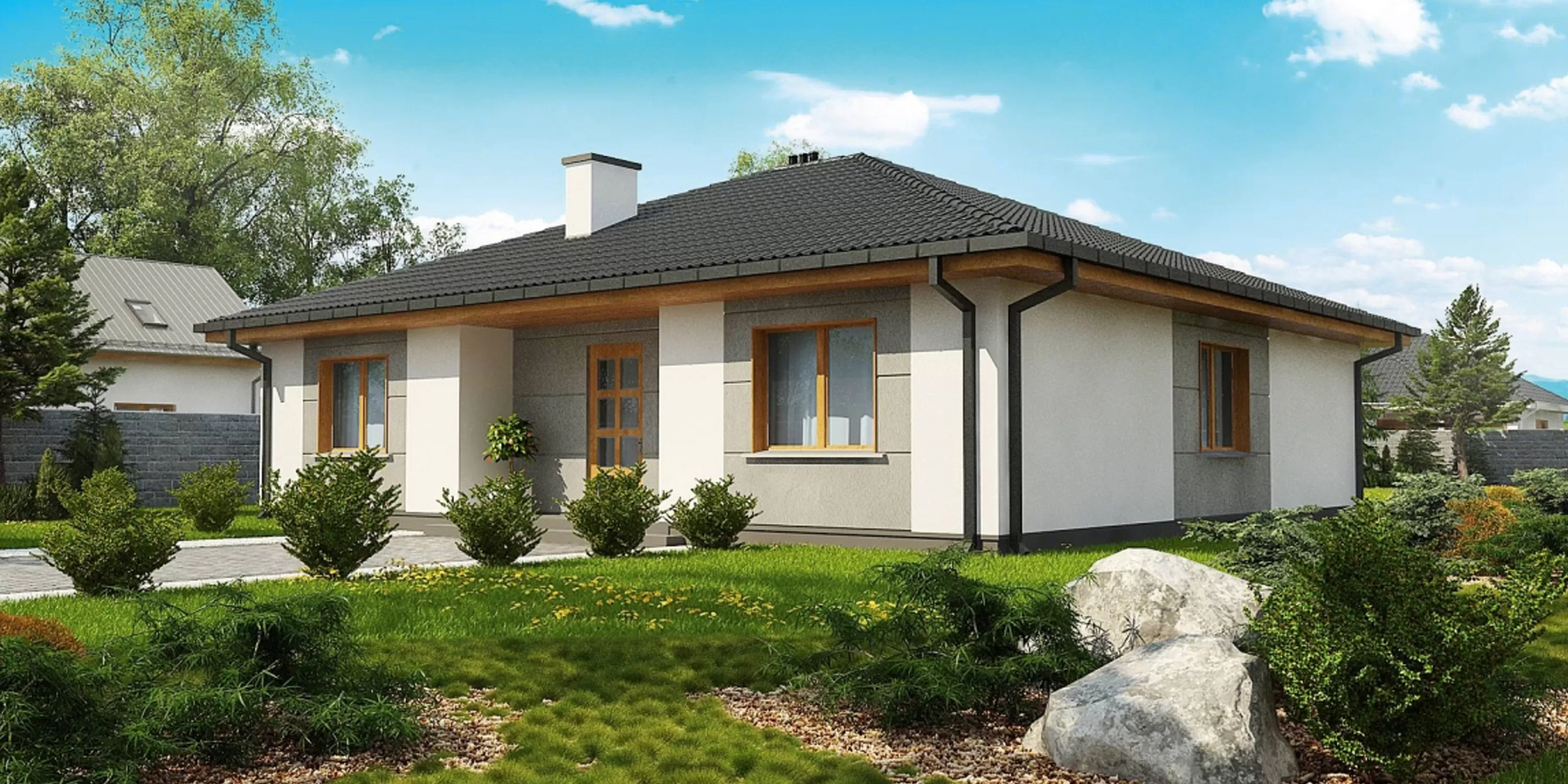 STANDART PREFABRİK EVLER  170 Mt 2